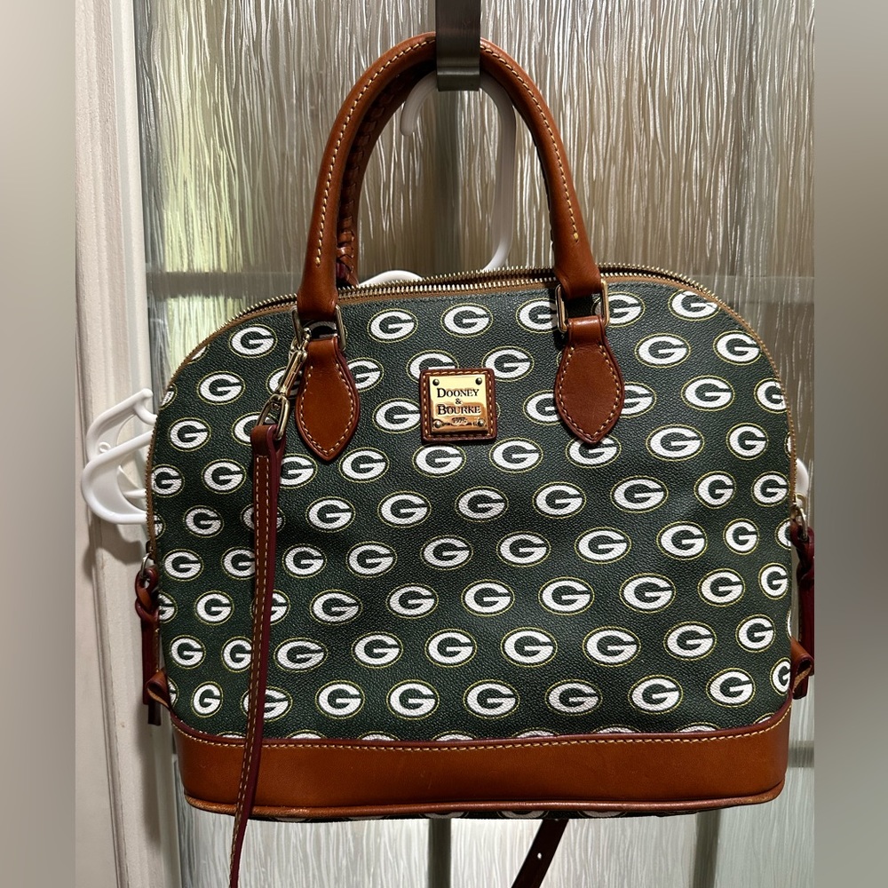 Dooney &Bourke Green Bay Packers dome purse.